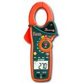 Flir Extech Clamp Meter, Orange/Green, Clamp-On IR Meter W/Ac Current EX810